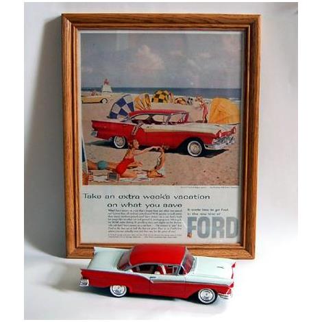 1957 ford fairlane model car kit