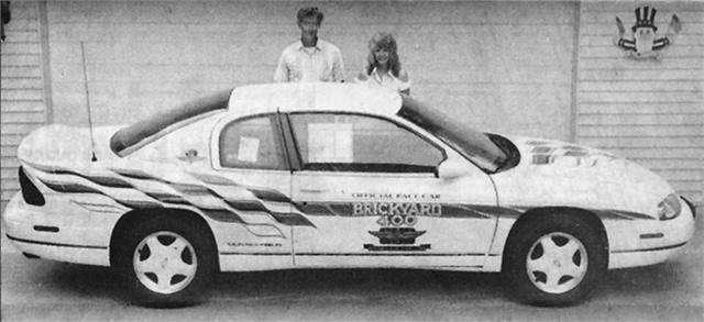 1995 Lumina Monte Carlo Z-34 Brickyard 400 Pace Car