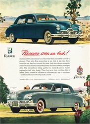 Is the 1947 Kaiser Special Or 1949 Series Chrysler The First Post-WWII Car?