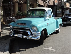  1956 GMC Truck Stepside Pickup Truck At Cruisin' Grand in Escondido, CA