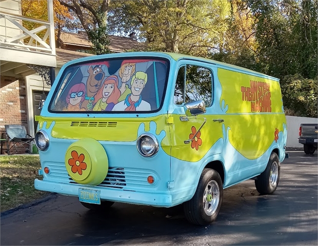 scooby mystery machine 