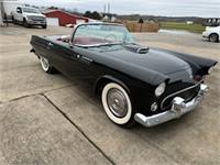 1955 black thunderbird