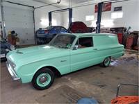 Rare 1962 Falcon sedan delivery ambulance