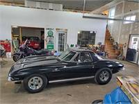 1964 Corvette factory fuel injected car